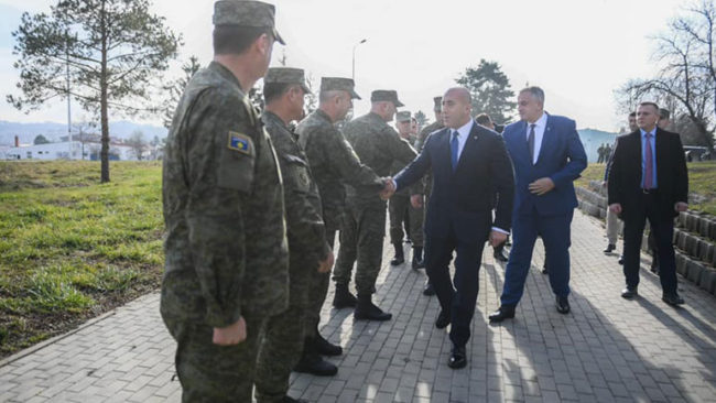 Haradinaj: Jemi krenar për rreshtimin tonë në ushtritë e paqes
