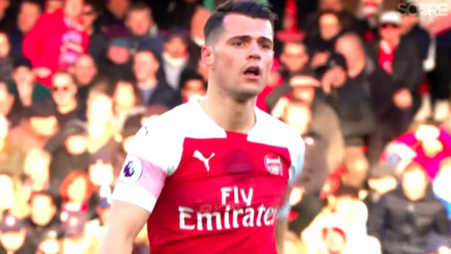 Granit Xhaka në formacionin e javës