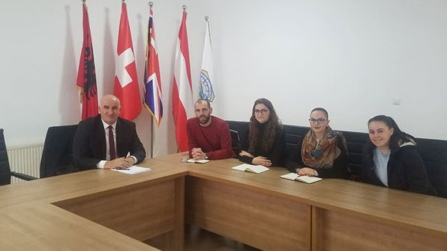 Kryetari i Vitisë priti në takim përfaqësuesit e Organizatës LDA Albania