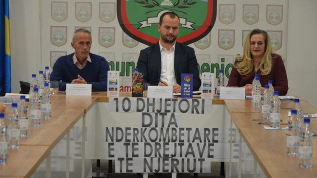 Komuna e Kamenicës shënon Ditën Ndërkombëtare e të Drejtave të Njeriut