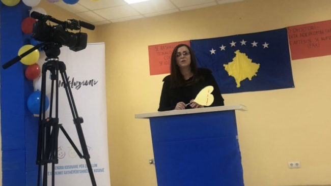 Kurteshi-Emini: Personat me aftësi të kufizuar janë pjesë e vlefshme e shoqërisë sonë