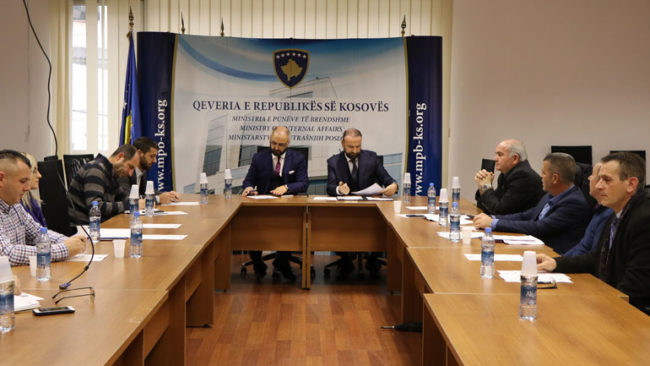 U mbajt takimi i radhës i grupit punues kundër krimit të organizuar