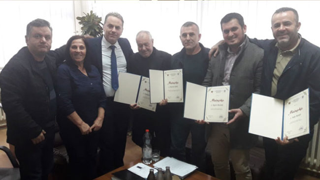 QKMF nderon vullnetarët e Dobërçanit, ndihmuan QMF-në në këtë fshat