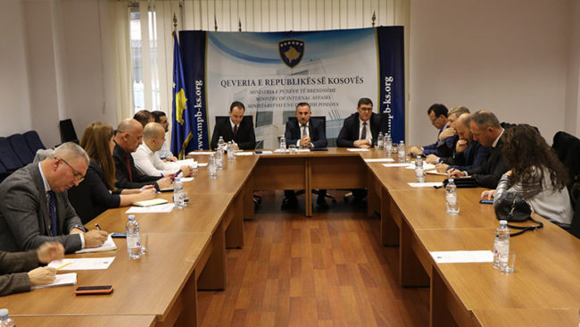 U mbajt takimi i grupit punues për implementimin e Strategjisë kundër Terrorizmit