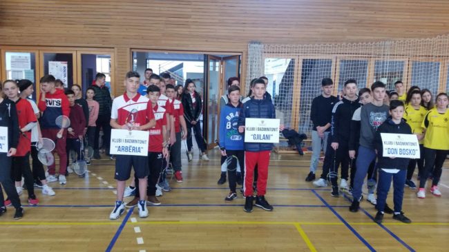Mbahet kampionati individual në badiminton, këta janë fituesit