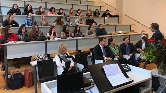 Delegacioni i UKZ-së përmbyll me sukses vizitën studimore në Universitetin ZUG të Zvicrës