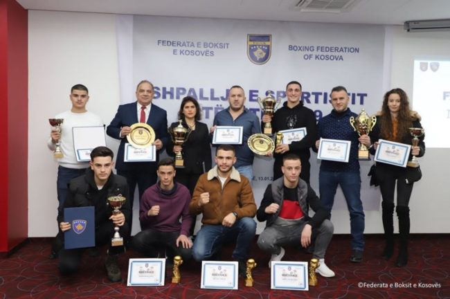 Federata e Boksit të Kosovës shpall më të mirët e vitit 2019