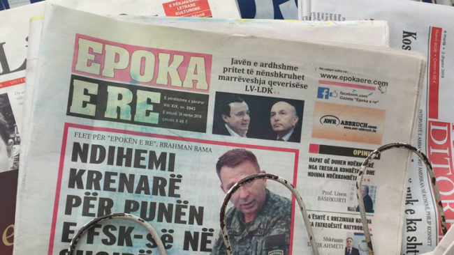 Gazeta e përditshme “Epoka e re” ka mbushur 20 vjet të rrugëtimit të saj