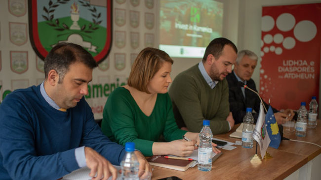 Kamenica lanson platformën për tërheqje të investime të huaja dhe nga Diaspora