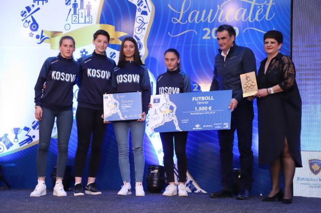 Kombëtarja e futbollit (F) – më e mira e vitit 2019