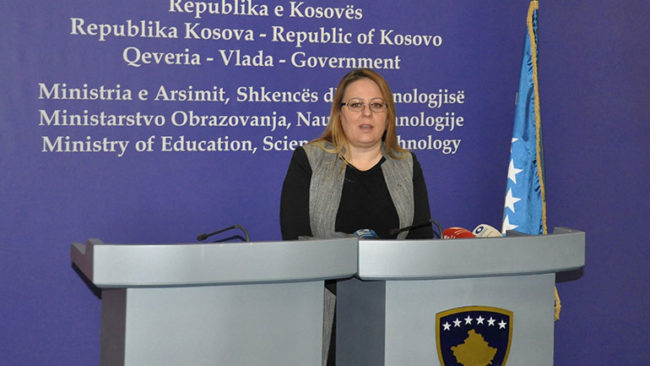 Hykmete Bajrami ministre e re e Arsimit