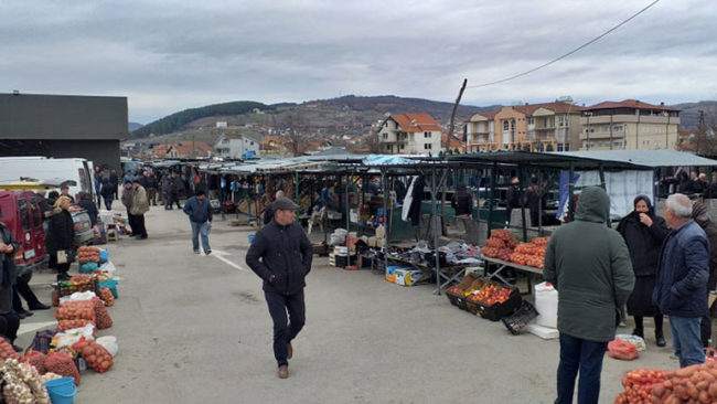 Inspektorati Komunal aksion te “Tregu i Gjelbërt”