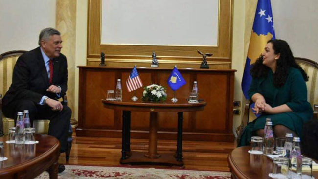Osmani: Partneriteti me SHBA është ekzistencial për Kosovën