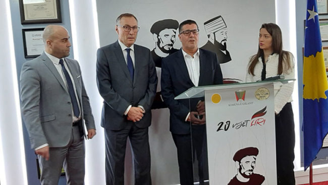 Haziri takon senatorin francez, flasin për bashkëpunim në zhvillimin ekonomik të Gjilanit
