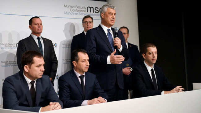 Thaçi: Kjo marrëveshje është një hap tjetër drejt arritjes së marrëveshjes finale historike