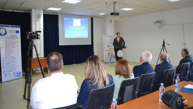 Filloi implementimi i projektit QUADIC