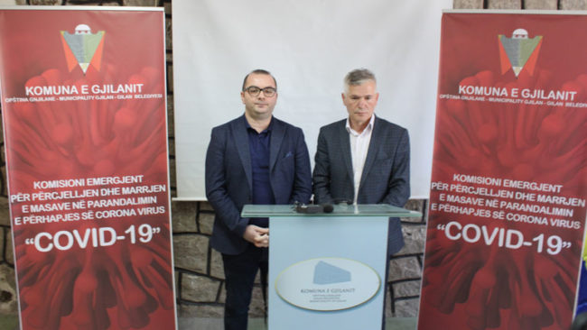 ​​​Gjilani takon kryetarët e këshillave të fshatrave dhe lagjeve për preventivë kundër COVID19