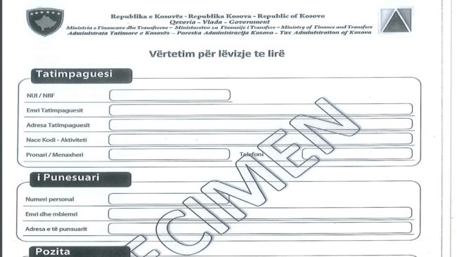 ATK me vërtetim për operatorët ekonomik që u lejohet lëvizja e lirë gjatë orareve të kufizim të lëvizjeve