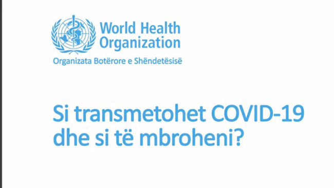 Si transmetohet Covid 19 dhe si të mbrohemi? (video)