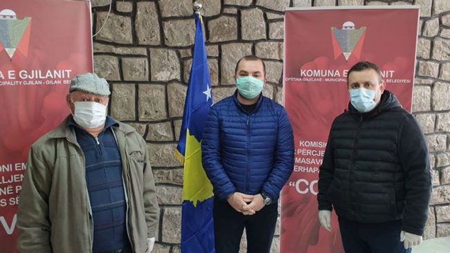 Vazhdon mbështetja e bizneseve gjilanase në përballimin e situatës kundër Covid-19