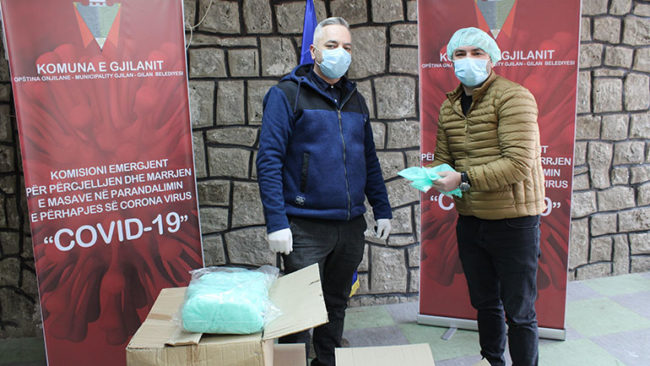 Bizneset e Gjilanit ndihmojnë Komunën për ta përballuar situatën kundër COVID 19