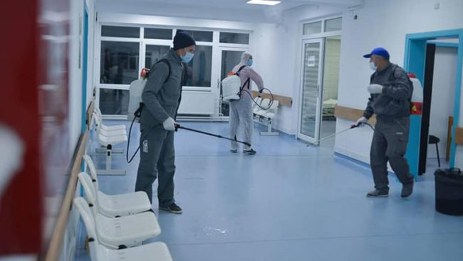 Dezinfektohet sërish QKMF në Kamenicë, QMF në Roganë dhe pika kufitare te “Dheu i Bardhë”