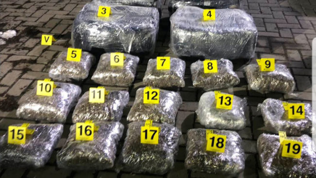 Konfiskohen rreth 60 kilogram substancë narkotike dhe arrestohen dhjetë të dyshuar