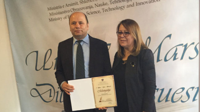 MASHTI ndau çmimin “Shaban Jashari”, e në mesin e mësimdhënësve të dalluar edhe Festim Shkodra