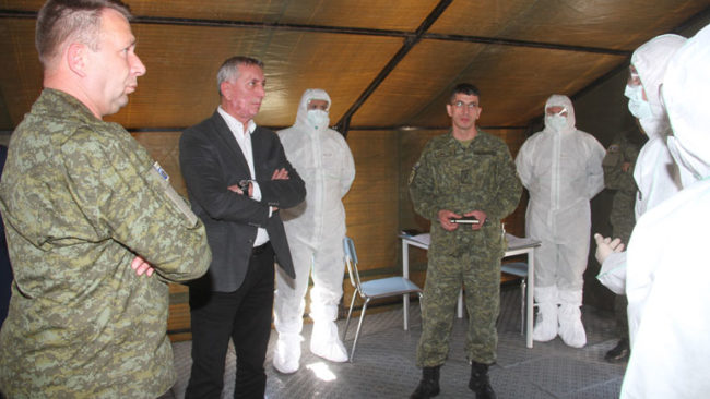 Ministri i Mbrojtjes Anton Quni njoftohet për nivelin e gatishmërisë operacionale të FSK-së