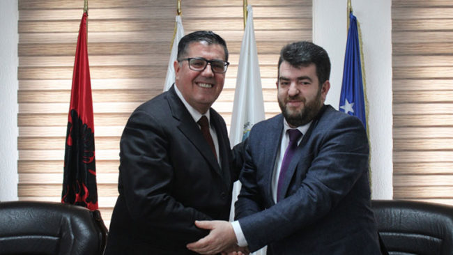 Haziri uron kryetarin e rizgjedhur të KBI-së në Gjilan, Naim Aliun
