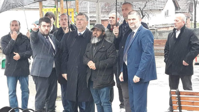 Myftiu Tërnava me delegacionin e shtetit të Katarit vizitë në KBI-në e Gjilanit