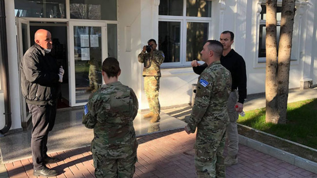 KFOR-i amerikan shprehë solidaritet me qytetarët e Komunës së Vitisë
