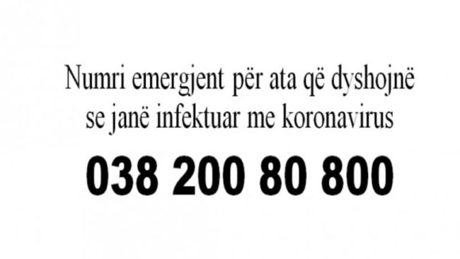 Numri emergjent që duhet të telefononi nëse dyshoni që keni koronavirus