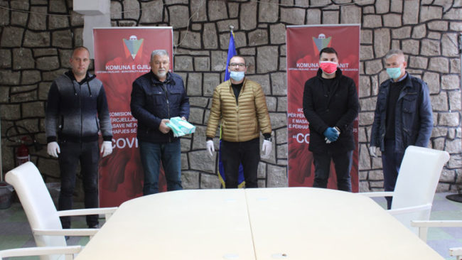 Gjilani ndihmon edhe Parteshin me mjete mbrojtëse dhe higjienike