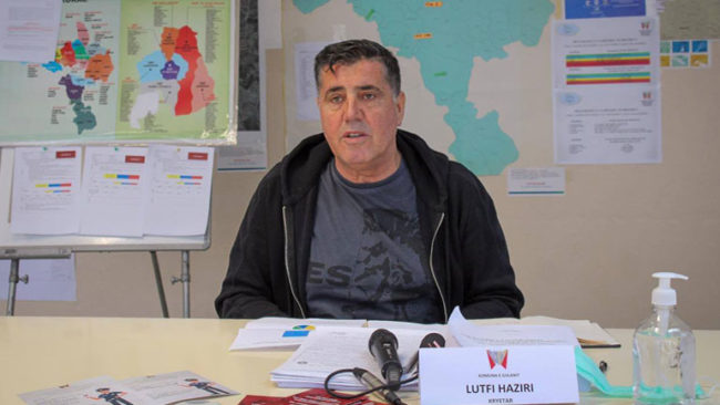 Kryetari Lutfi Haziri dënon aktin e djegies së shtëpisë së Svetozar Cvetkovic