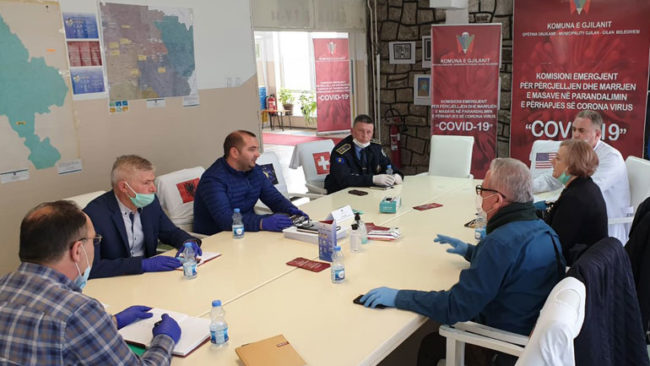 Gjilani po trajton rastin e fundit me Covid-19, po krijohet lista e kontakteve për parandalim