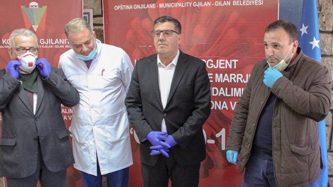 Gjilani pranon një aparat oksigjeni nga Bio Lab