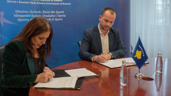 Nënshkruhet aneks memorandumi për përfundimin e projektit “Renovimi i Shtëpisë së Kulturës “Isa Kastrati”