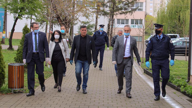 Delegacioni nga niveli qendror shprehet i impresionuar me reagimin e jasshtëzakonshëm të Gjilanit kundër Covid-19