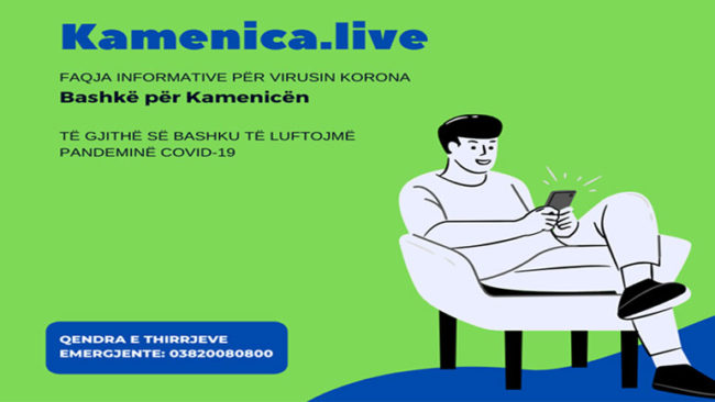 Lansohet platforma online Kamenica.live