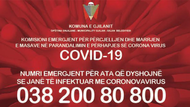 Numri emergjent për ata që dyshojnë se janë të infektuar me Koronavirusi