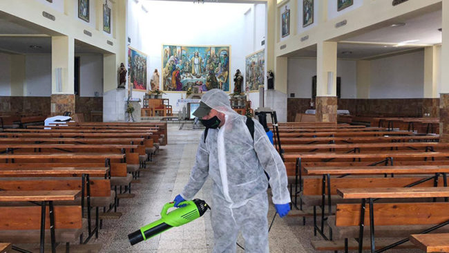 Sërish dezinfektohen hapësirat në fshatin Stubëll të Vitisë