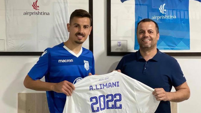 Drita e blindon kapitenin Limani, i mbetet besnik skuadrës bardh e kaltër