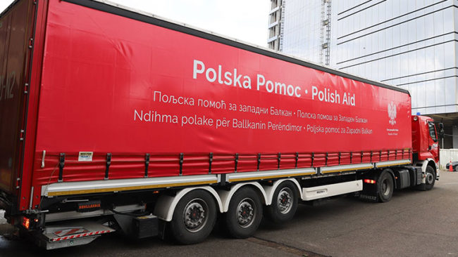 Ministria e Shëndetësisë ka pranuar një donacion nga Polonia