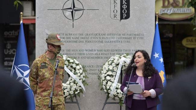 Osmani forcave të NATO-s: Ju na shpëtuat ne dhe shpëtuat civilizimin tonë