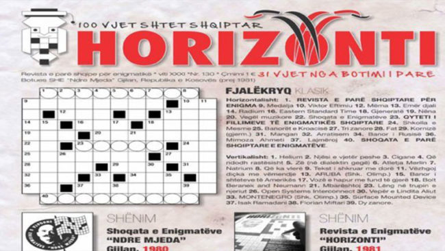 Gjilani, qyteti ku ishte krijuar pjesa e historisë së enigmatikës shqiptare!