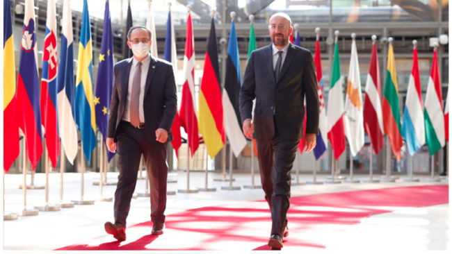 Kryeministri Hoti u takua me presidentin e Këshillit Evropian, Charles Michel