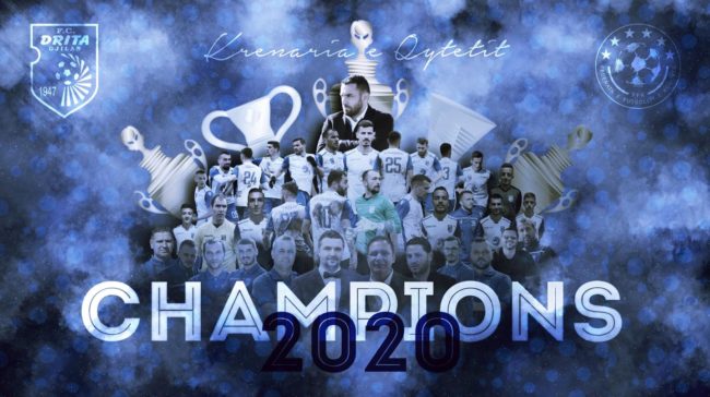 Historike: Gjilani përfaqëson Kosovën në Evropë, Drita kampione – SC Gjilani nënkampion