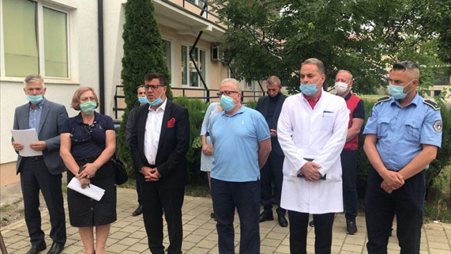 Haziri: Lajm i mirë rënia e lakores së infeksionit me COVID-19 në Gjilan