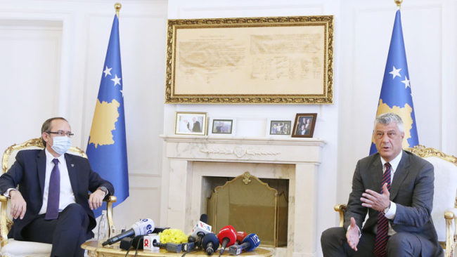 Presidenti Thaçi dhe kryeministri Hoti takim koordinues për dialogun dhe luftën kundër pandemisë